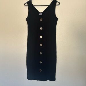 Button Up Tank Dress
